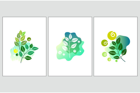 Download Nature Plant Wall Art Vector Set - Wall art vector Collection