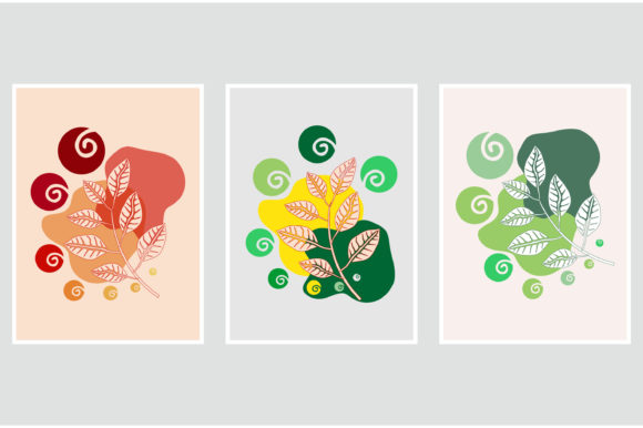 Download Nature Plant Wall Art Vector Set - Wall art vector Collection