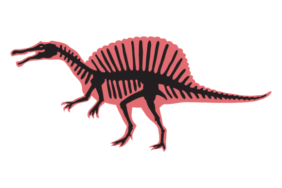 Download Ancient Monster Skeleton. Colorful Dinos - Premium Resources
