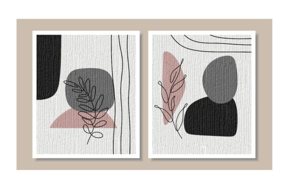 Download Botanical Wall Art Vector Set. - Wall art vector Collection