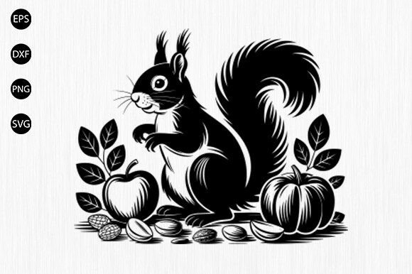 Download Squirrel Svg, Woodland Animal Svg - Premium Resources