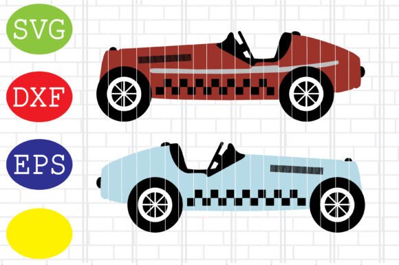 Download Vintage Race Car Svg, Retro Race Car Svg - Race car Collection