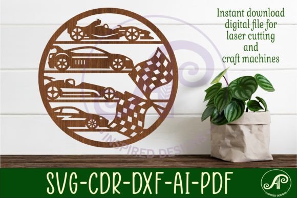 Download Race Car Wall Art Sign, SVG File. Vector - Race car Collection