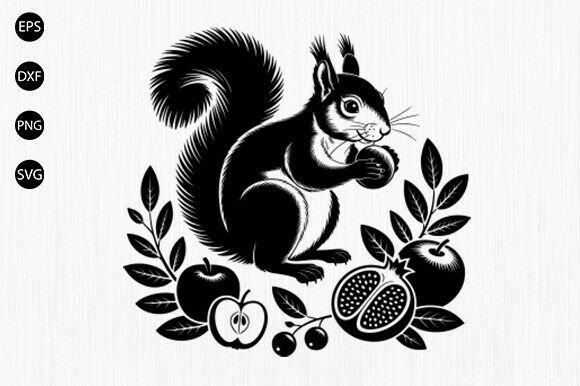 Download Squirrel Svg, Woodland Animal Svg - Premium Resources